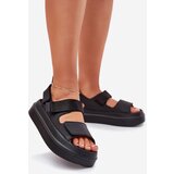 Boto Ladies platform sandals with velcro black Nitepira | Shoptok.si