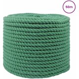  Pamučno uže 10 mm 50 m Zelena 100% Pamuk | shoptok.hr