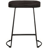 vidaXL barski stolci 2 kom crni 46x38x52 cm masivnog drva manga | shoptok.hr