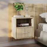  Stenske nočne omarice 2 kosa sonoma hrast, (20809087) | Shoptok.si