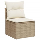  11-dijelni set vrtnih sofa od poliratana s jastucima bež | shoptok.hr