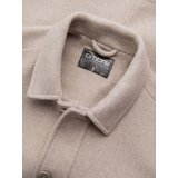 Ombre Men's lightweight fleece jacket with viscose - beige | Eponuda.ba