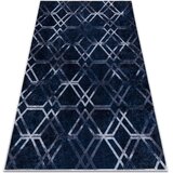 RugsX Preproge MIRO 51805.802 pralna preproga geometrična, reše 120x170 cm Modra | Shoptok.si
