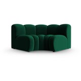 Micadoni Zelena baršunasti modularna sjedeća garnitura (promjenjiva) Lupine – | shoptok.hr