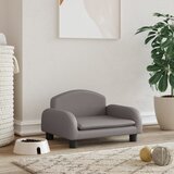 vidaXL Pasja postelja siva 50x40x30 cm umetno usnje | Shoptok.si