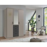 CARRYHOME OMARA ZA OBLAČILA, barve grafita, siva | Shoptok.si