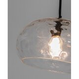 Kave Home Črna viseča svetilka s steklenim senčilom ø 40 cm Balma – | Shoptok.si