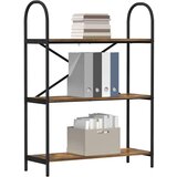 vidaXL Polica Dimljeni hrast 80 x 30 x 109 cm Konstruirano drvo | shoptok.hr