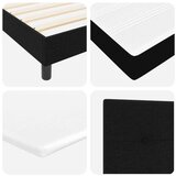 vidaXL Postelja boxspring z vzmetnico z vzmetnico Črna 180 x 200 cm, (5000128020) | Shoptok.si