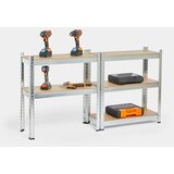 Vonhaus VONHAU 5-stopenjski galvaniziran regal 1.5m | Shoptok.si