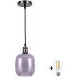 Brilagi LED Luster na sajli RETRO GLASS 1xE27/60W/230V preč. 14 cm crna/zadimljena siva Cene