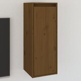 Furnova Stenska omarica medeno rjava 30x30x80 cm trdna borovina, (21949990) Cene