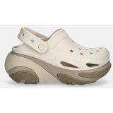Crocs Natikače Bubble Crush Clog za žene, boja: smeđa, s platformom, 210061.214 | shoptok.hr