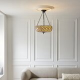 Endon 111882 - Viseći luster na lancu Tiffany MILLE FEUX, 3xE27/10W/230V, prečnik 45 cm | Eponuda.com