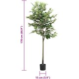 Umjetno stablo fikusa 756 listova 170 cm zeleno | Eponuda.com