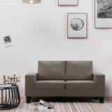 SOFA Sivo-smeđa Dvosjedi tkanina | shoptok.hr
