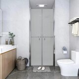 vidaXL Vrata za tuš mlečna ESG 71x190 cm | Shoptok.si