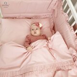 MimiNu posteljina za bebe 2 elem Royal Powder Pink | shoptok.hr
