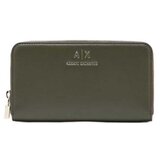 Armani Exchange maslinasti ženski novčanik Cene