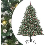 vidaXL Umestno božično drevo med 300 LED Zelena 160 x 160 x 240 cm | Shoptok.si