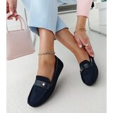 Gemre Navy blue fabric loafers Fombio | Shoptok.si