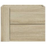  Zidni noćni ormarići 2 kom boja hrasta sonome 45x30x35 cm | Eponuda.ba