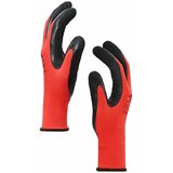 Rukavice za rad 24 pcs Crvena i Crna 8 / m Lateks premaz | Eponuda.ba
