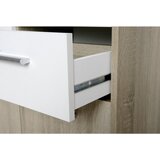 MID.YOU KOMODA, bela, hrast sonoma | Shoptok.si