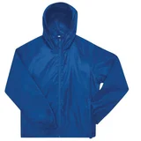 VJETROVKA S KAPULJAČOM ZIP UNISEX B&C # RESET LINED WINDBREAKER TAMNO PLAVA XL