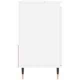 vidaXL Kopalniška omarica bela 65x33x60 cm inženirski les | Shoptok.si