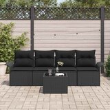  Set sofe 5 kom. Crna poliratan | shoptok.hr
