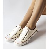 Gemre White Fabric Sneakers Mascherone | Shoptok.si