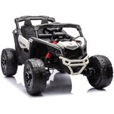 Lean Toys Otroški baterijski Buggy Can-am DK-CA003 Bela 24V 4X200W | Shoptok.si