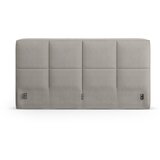 Micadoni svijetlo sivo podstavljeno uzglavlje 190,5x100 cm darren – | shoptok.hr
