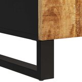  Komoda s 2 vrata 90 x 33 x 75 cm od masivnog drva manga | Eponuda.com
