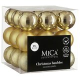Mica Decorations Božićne kuglice (Zlatne boje, Polistirol, Promjer: 8 cm, 27 Kom.) | shoptok.hr