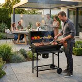 Multi Garden Vrtni roštilj na drveni ugljen s poklopcem, termometrom | shoptok.hr