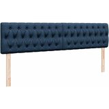 Otomanski krevet s madracem plavi 200x200 cm tkanine | shoptok.hr