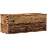  Kutija za spremanje s pohranom Staro drvo 90 x 35 x 35 cm | shoptok.hr