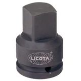 Adapter 1/2 na 3/8 Cr-Mo za udarni vijačnik, robusten in varen z enostavno menjavo nastavkov, (5000210760)