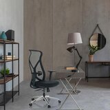 MID.YOU Pisarniški Stol Azurro B, Črna | Shoptok.si