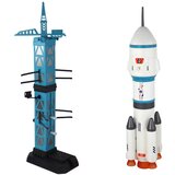 Lean_Toys Igrača vesoljska misija raketa astronavti izstrelitev 15 elementov | Shoptok.si