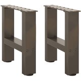  Noge za klub stolić prirodni čelik 2 kom 40 x (30-31) cm čelik | Eponuda.com