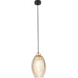  Luster na sajli SEBO 1xE27/15W/230V crna/dimljeno bež Cene