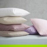 Catherine Lansfield Kremno bela prevleka za okvir postelje iz perkala 90x190 cm Easy Iron Percale – | Shoptok.si