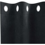  Zavjese za zamračivanje 2 pcs Crna 140 x 225 cm Baršun | shoptok.hr