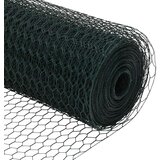  Stupovi ograde 11 kom U-kanal zelena 40 cm čelik šesterokutna ograda zelena 0.4x50 m čelik | shoptok.hr
