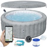Bestway Spa na napuhavanje lay-z bali grey za 6 osoba 6001n | shoptok.hr