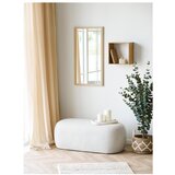 House Nordic Bež klop iz tkanine bouclé Blossomville – | Shoptok.si