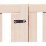  Vrata za pse s vratašcima 15 panela sklopiva 750 cm drvo topole | shoptok.hr